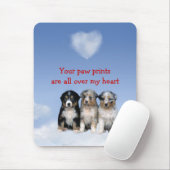 Australian Shepherd Mousepad Muismat (Met muis)