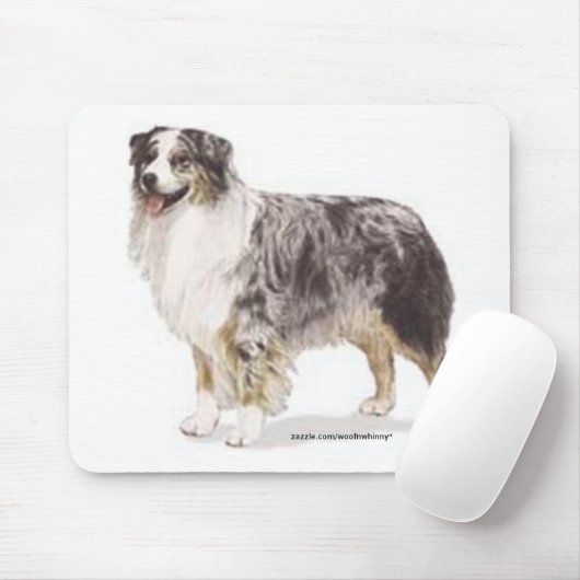 Australian Shepherd Muismat (Met muis)