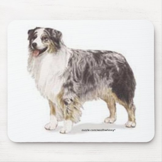 Australian Shepherd Muismat (Voorkant)