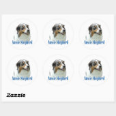 Australian Shepherd Naam - Sticker (Vel)