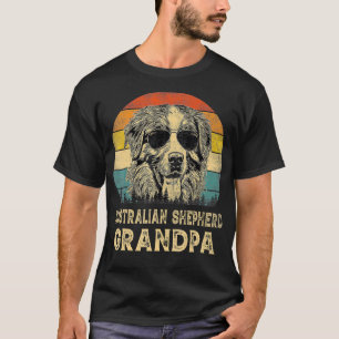 Australian Shepherd Opa Hondenliefhebbers Vet T-shirt
