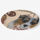 AUSTRALIAN SHEPHERD PAPIEREN BORDJE (Gekanteld)