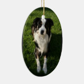 Australian Shepherd Photo Ornament (Rechts)