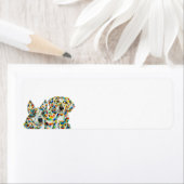 Australian Shepherd Plott Hound Address Label (Insitu)