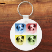Australian Shepherd Pop Sleutelhanger (Voorkant)