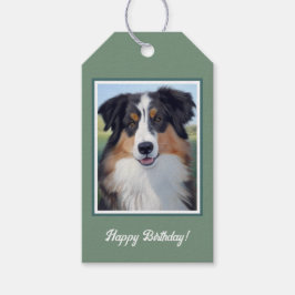 Australian Shepherd Portrait  -  Cadeaulabel