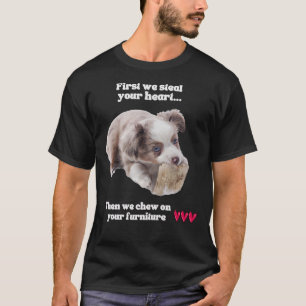 Australian Shepherd Puppy Australian Shepherd Vale T-shirt