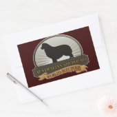 Australian Shepherd Rechthoekige Sticker (Envelop)