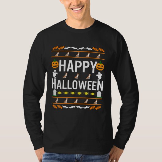Australian Shepherd Red Merle Halloween Lazy Ugly  T-shirt (Voorkant)
