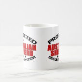 Australian Shepherd Security Koffiemok (Center)