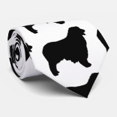 Australian Shepherd silo Stropdas (Opgerold)