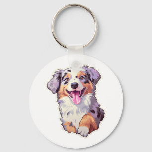 Australian Shepherd Sleutelhanger