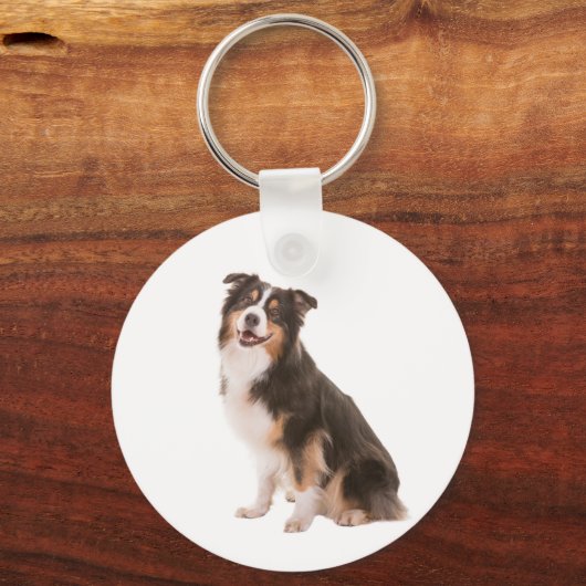 Australian Shepherd Sleutelhanger (Achterkant)