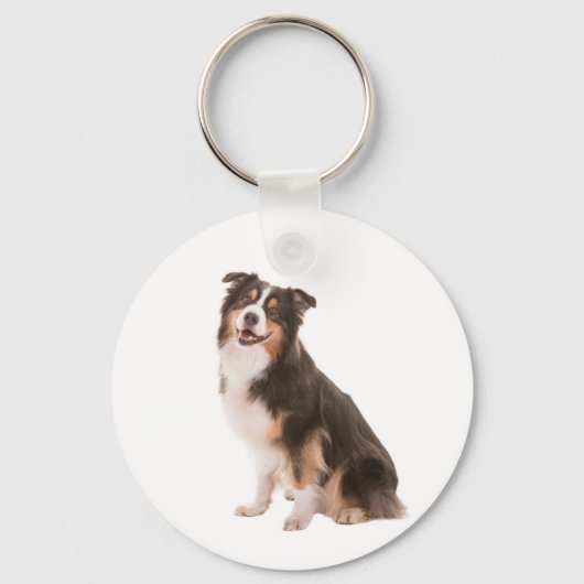 Australian Shepherd Sleutelhanger (Achterkant)