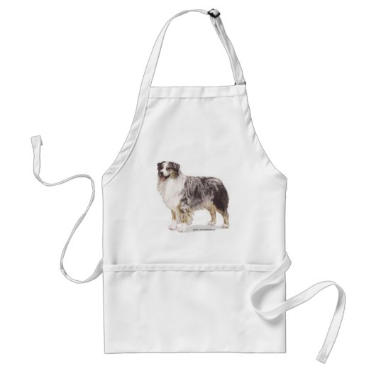 Australian Shepherd Standaard Schort (Voorkant)