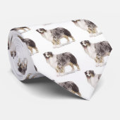 Australian Shepherd Stropdas (Opgerold)