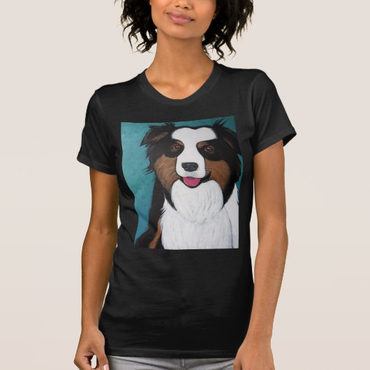 Australian Shepherd T-shirt (Voorkant)