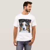 Australian Shepherd T-shirt (Voorkant volledig)