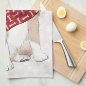 Australian Shepherd Theedoek (Quarter Fold)