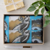 AUSTRALIAN SHEPHERD TISSUEPAPIER (Geschenk)