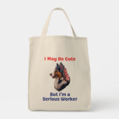 Australian Shepherd Tote Bag (Achterkant)