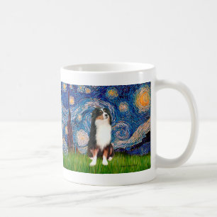 Australian Shepherd (Tri2) — Sterrennacht Koffiemok