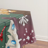 Australian Shepherd Vakantie Bakken Kerstmis Tafelkleed (Voorbeeld)