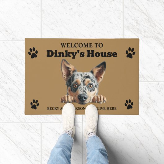 Australian Shepherd Veehond Deurmat (Binnen)