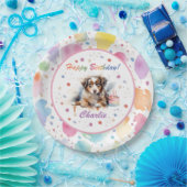 Australian Shepherd Waterverf Papier Bord (Feest)