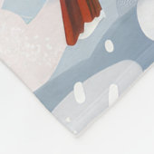 Australian Shepherd Winter Wonderland Kerstmis Fleece Deken (Hoek)