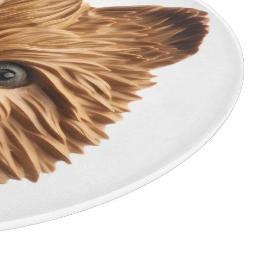 Australian Terrier Dog 3D geïnspireerd Snijplank (Hoek)