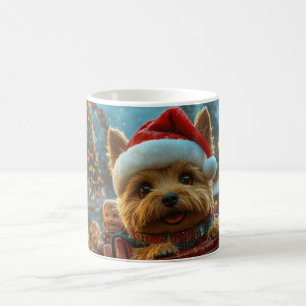Australian Terrier Dog Roller Onderzetter Kerst Koffiemok
