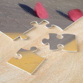 Australian Terrier Dog Valentine's Day Motorcycle  Legpuzzel (Zijkant)