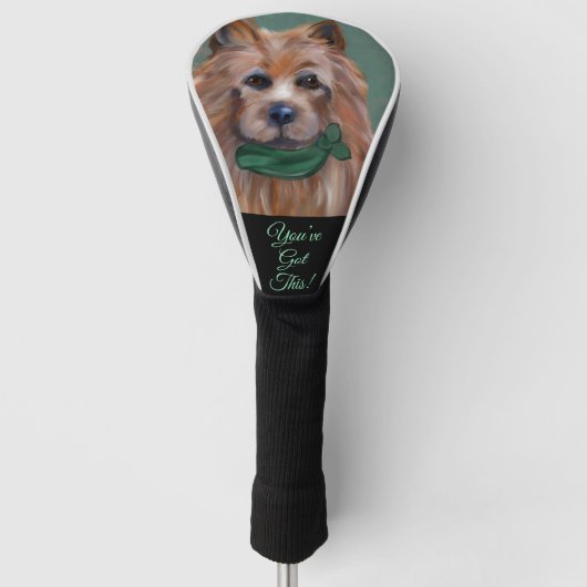 AUSTRALIAN TERRIËR   GOLFHEADCOVER (Voorkant)