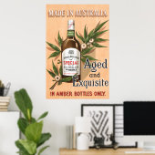Australian Whisky  Adverteren Poster (Thuiskantoor)