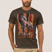 Australian Wild Brumby T-shirt (Voorkant)