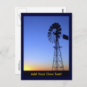 Australian Windmill Briefkaart (Voorkant / Achterkant)
