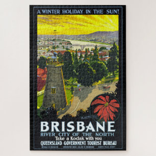 AUSTRALIË 1930S BRISBANE REIZEN POTER LEGPUZZEL