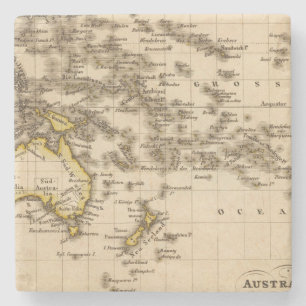 Australië 9 stenen onderzetter