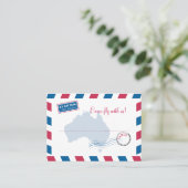 Australie Air Mail Escort/Mariage de carte de sièg (Debout devant)