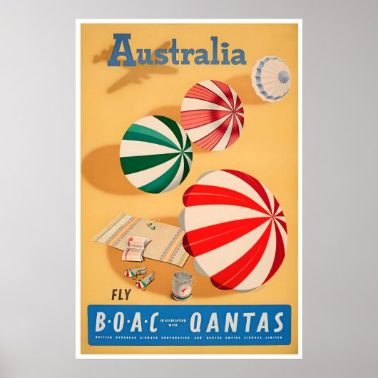 Australie Art Australien Plage Impression Cadeau A (Devant)