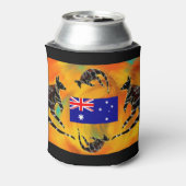 AUSTRALIË ART BLIKJESKOELER (Blikje Achterkant)