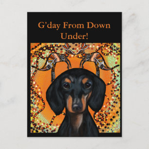 AUSTRALIË ART BRIEFKAART