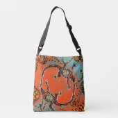 AUSTRALIË ART CROSSBODY TAS (Achterkant)