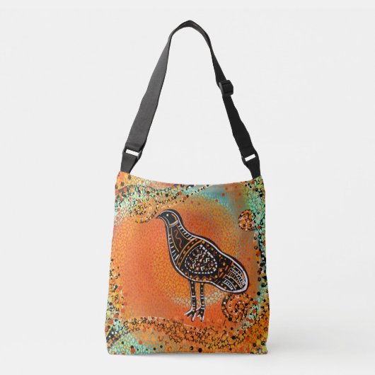 AUSTRALIË ART CROSSBODY TAS (Voorkant)