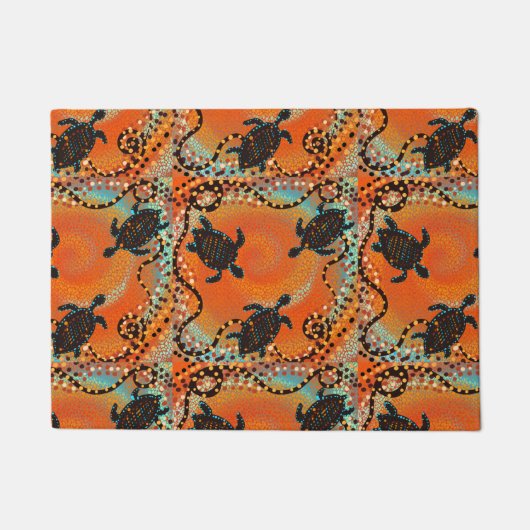 AUSTRALIË ART DEURMAT (Voorkant)