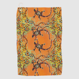 AUSTRALIË ART GOLFHANDDOEK