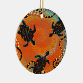 AUSTRALIË ART KERAMISCH ORNAMENT (Rechts)