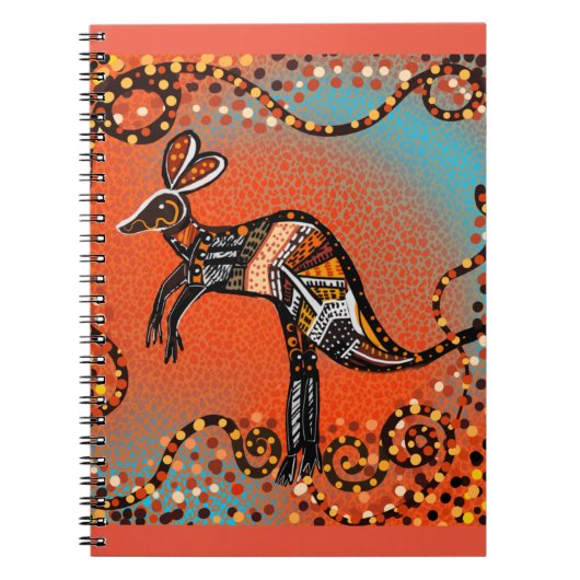 AUSTRALIË ART NOTITIEBOEK (Voorkant)