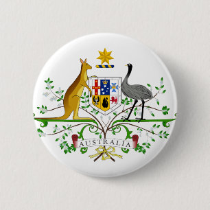 Australië AU Ronde Button 5,7 Cm